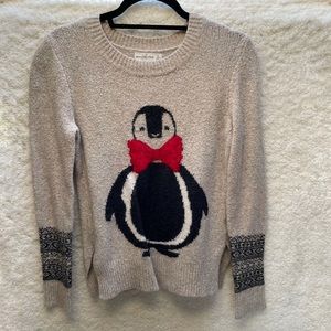 Abercrombie and Fitch oversized penguin sweater